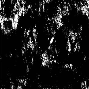 Grunge siyah ve beyaz kentsel vektör doku şablon. Karanlık dağınık toz sıkıntı arka plan kaplaması. Gürültü ve tahıl ile soyut noktalı, çizik, Vintage efekti oluşturmak kolay. Yaşlanma tasarım öğesi