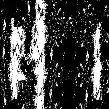 Grunge siyah ve beyaz kentsel vektör doku şablon. Karanlık dağınık toz sıkıntı arka plan kaplaması. Gürültü ve tahıl ile soyut noktalı, çizik, Vintage efekti oluşturmak kolay. Yaşlanma tasarım öğesi