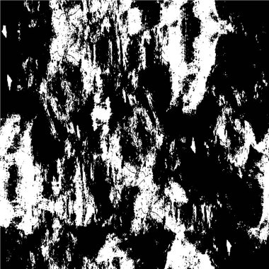 Grunge siyah ve beyaz kentsel vektör doku şablon. Karanlık dağınık toz sıkıntı arka plan kaplaması. Gürültü ve tahıl ile soyut noktalı, çizik, Vintage efekti oluşturmak kolay. Yaşlanma tasarım öğesi