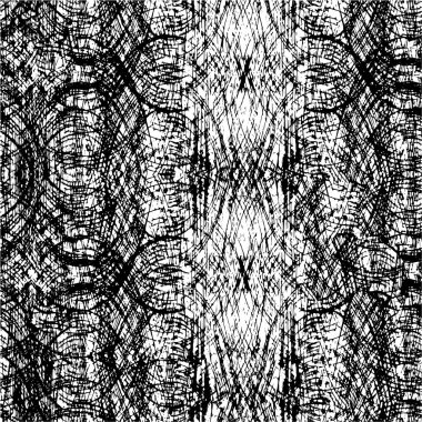 Grunge siyah ve beyaz kentsel vektör doku şablon. Karanlık dağınık toz sıkıntı arka plan kaplaması. Gürültü ve tahıl ile soyut noktalı, çizik, Vintage efekti oluşturmak kolay. Yaşlanma tasarım öğesi