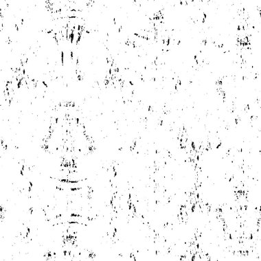 Grunge siyah ve beyaz kentsel vektör doku şablon. Karanlık dağınık toz sıkıntı arka plan kaplaması. Gürültü ve tahıl ile soyut noktalı, çizik, Vintage efekti oluşturmak kolay. Yaşlanma tasarım öğesi