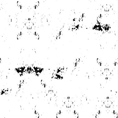 Grunge siyah ve beyaz kentsel vektör doku şablon. Karanlık dağınık toz sıkıntı arka plan kaplaması. Gürültü ve tahıl ile soyut noktalı, çizik, Vintage efekti oluşturmak kolay. Yaşlanma tasarım öğesi