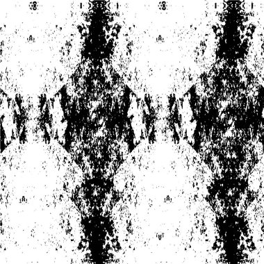 Grunge siyah ve beyaz kentsel vektör doku şablon. Karanlık dağınık toz sıkıntı arka plan kaplaması. Gürültü ve tahıl ile soyut noktalı, çizik, Vintage efekti oluşturmak kolay. Yaşlanma tasarım öğesi