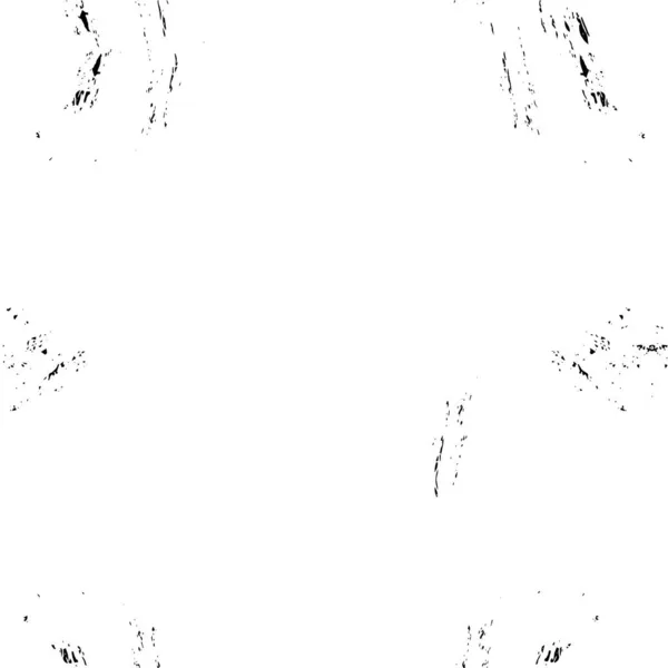 Plantilla Textura Vectorial Urbana Blanco Negro Grunge Fondo Oscuro Desordenado — Vector de stock