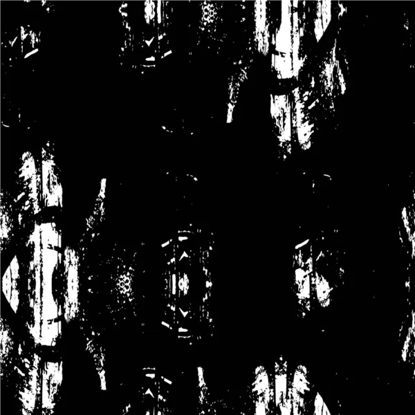 Grunge Black White Urban Vector Texture Template Sovrapposizione Polvere Disordinata — Vettoriale Stock