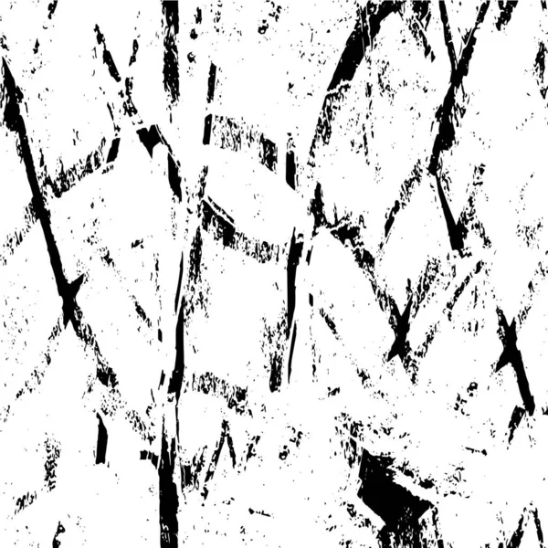 Plantilla Textura Vectorial Urbana Blanco Negro Grunge Fondo Oscuro Desordenado — Archivo Imágenes Vectoriales