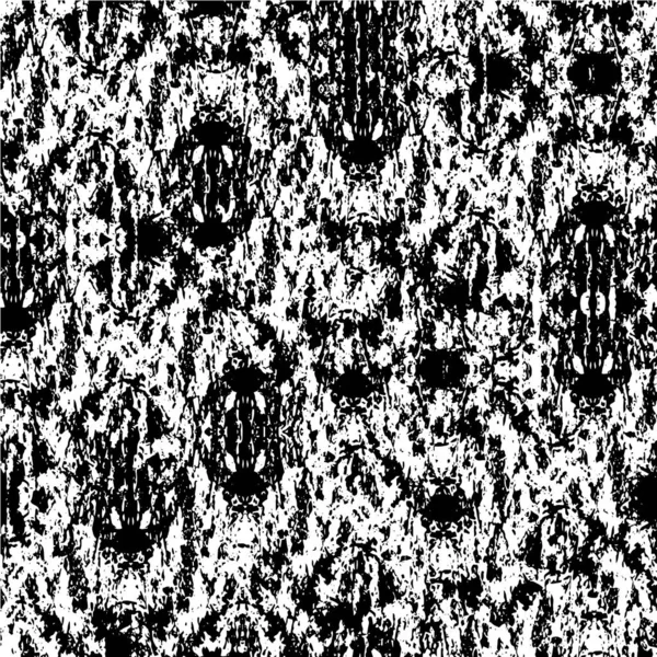 Grunge Black White Urban Vector Texture Template Sovrapposizione Polvere Disordinata — Vettoriale Stock