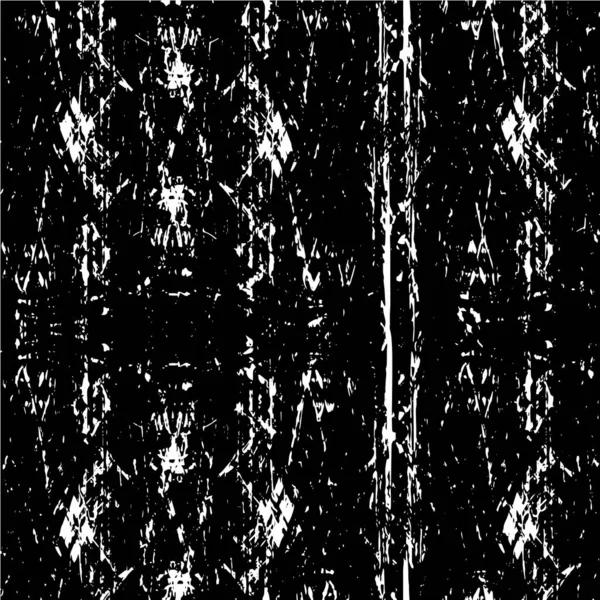 Grunge Black White Urban Vector Texture Template Sovrapposizione Polvere Disordinata — Vettoriale Stock