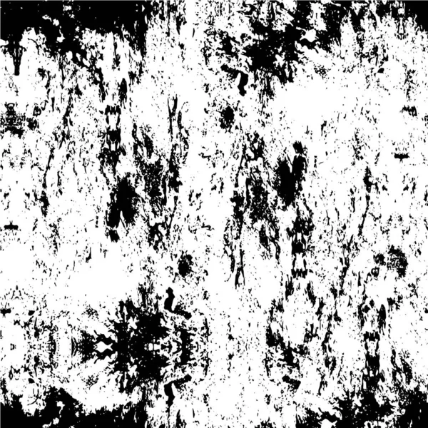 Grunge Black White Urban Vector Texture Template Sovrapposizione Polvere Disordinata — Vettoriale Stock