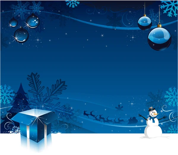 Christmas card background — Stock Vector