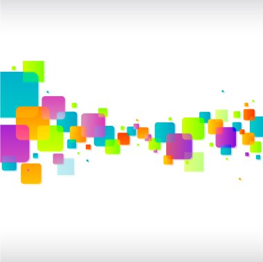 renkli kare arka plan