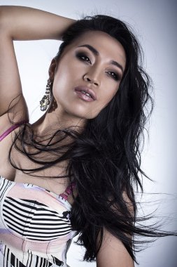 güzel genç Asya model