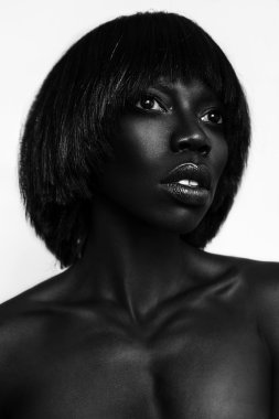 siyah Afrika manken