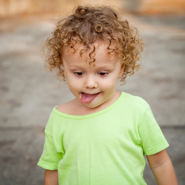 Portrait of happy child — Stock Photo, Image