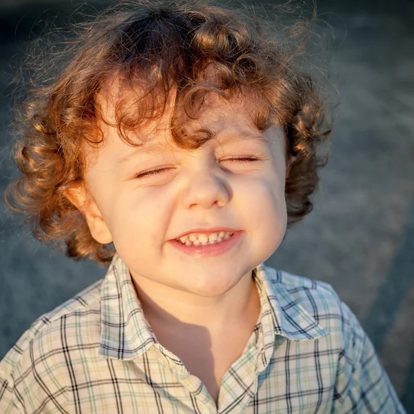 Portrait of happy child — Stock Photo, Image