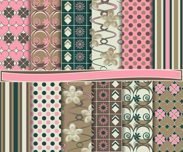 tasarlamak vektör scrapbook kağıt ayarla