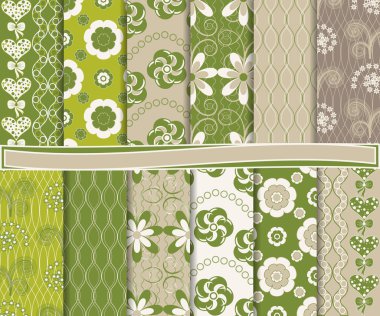 karalama defteri için kağıt tasarlamak vektör ayarla