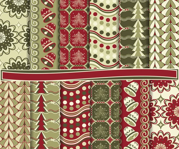 vektör kümesi Noel kağıt, karalama defteri