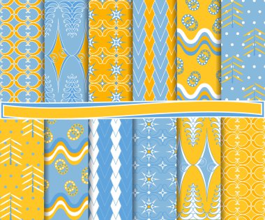 karalama defteri için Noel kağıdı tasarlamak vektör ayarla