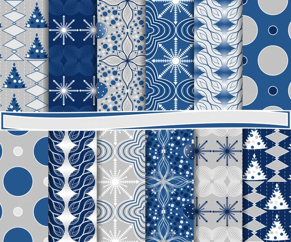 karalama defteri için Noel kağıdı tasarlamak vektör ayarla