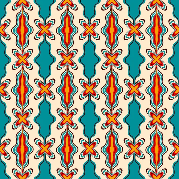 Abstract vector seamless pattern — Stock Vector