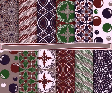 karalama defteri için kağıt tasarlamak vektör ayarla