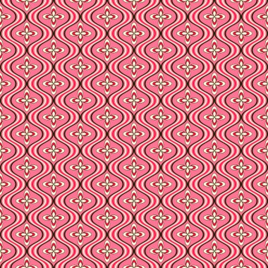 soyut çiçek vektör çizimi