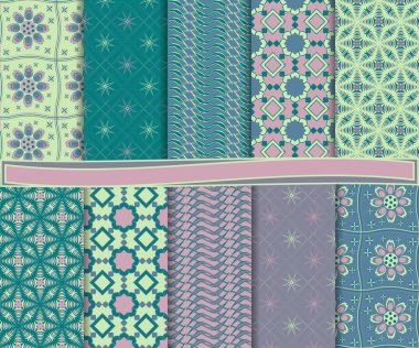 karalama defteri için kağıt tasarlamak vektör ayarla