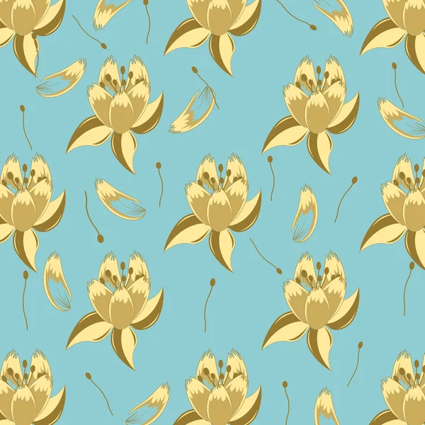 Illustration vectorielle florale abstraite — Image vectorielle