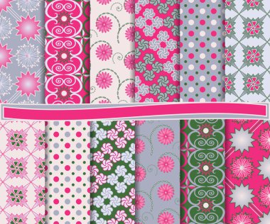 karalama defteri için kağıt tasarlamak vektör ayarla