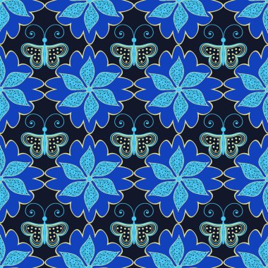 tasarlamak vektör sorunsuz çiçek desenli