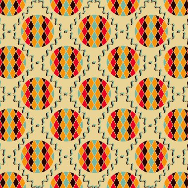 geometrik şekillerle tasarlamak vektör çizim