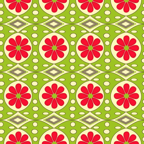 Ilustración abstracta vector floral — Archivo Imágenes Vectoriales