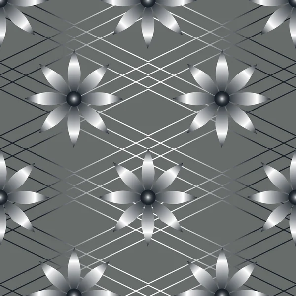 Ilustración abstracta vector floral — Vector de stock