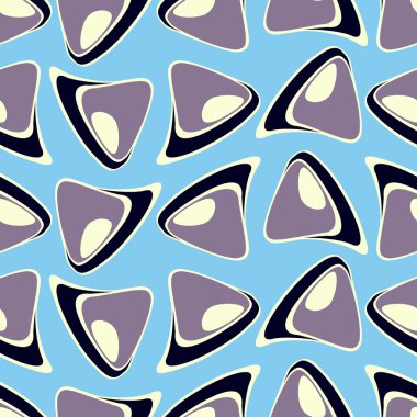 soyut şekiller sorunsuz vektör çizim