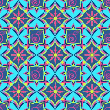 geometrik şekilli soyut vektörsüz desen