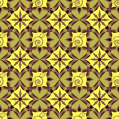 soyut geometrik şekiller ile sorunsuz vektör çizim