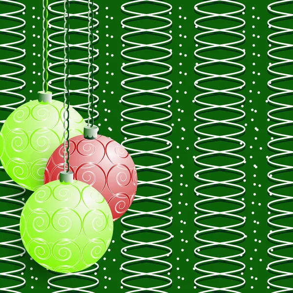 Illustration vectorielle abstraite de Noël — Image vectorielle