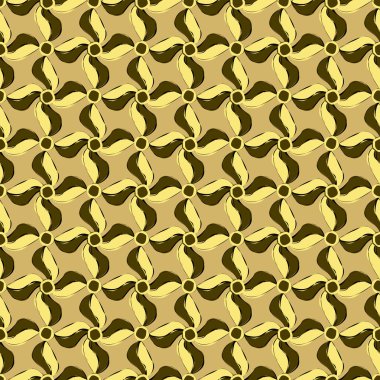 Dikişsiz soyut çiçek vektör çizim