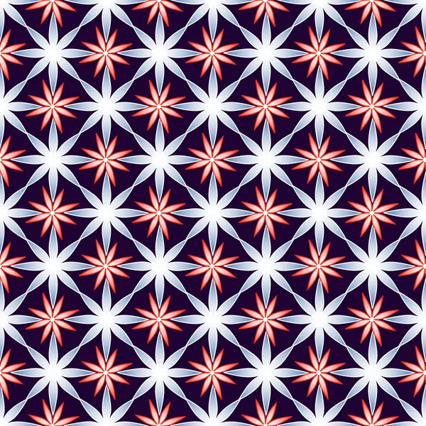 Illustration de fond florale vectorielle abstraite — Image vectorielle