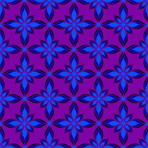 Illustration florale abstraite vectorielle transparente — Image vectorielle