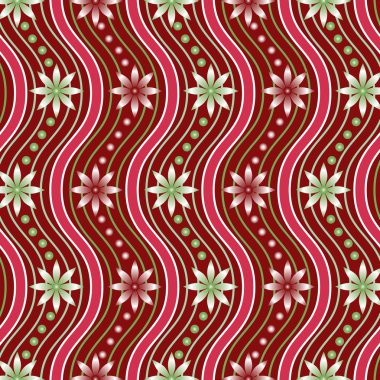 soyut vektör çiçek çizimi