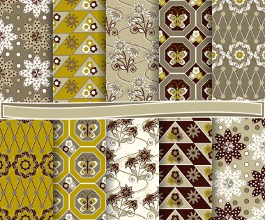 tasarlamak vektör scrapbook kağıt ayarla