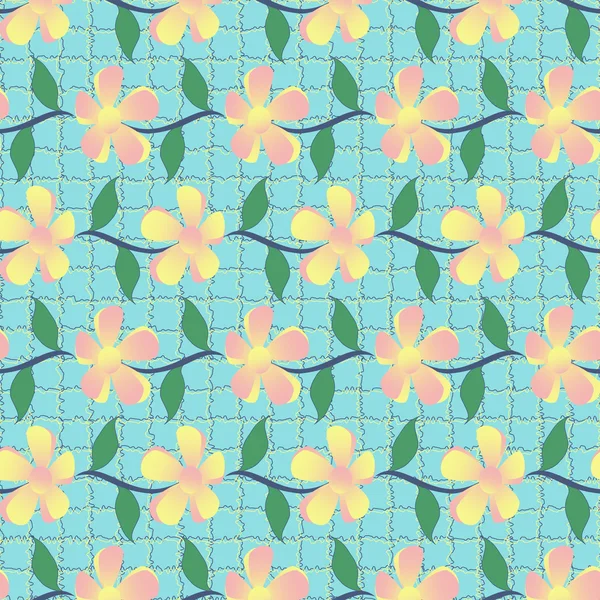 Αφηρημένη διανυσματική floral απεικόνιση — Διανυσματικό Αρχείο