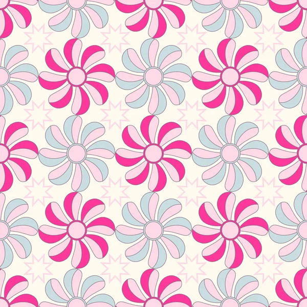 Illustration florale vectorielle abstraite — Image vectorielle