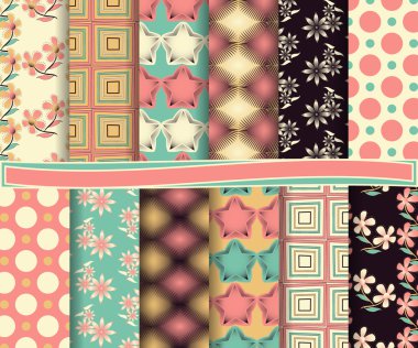 dizi tasarlamak vektör kağıt, karalama defteri