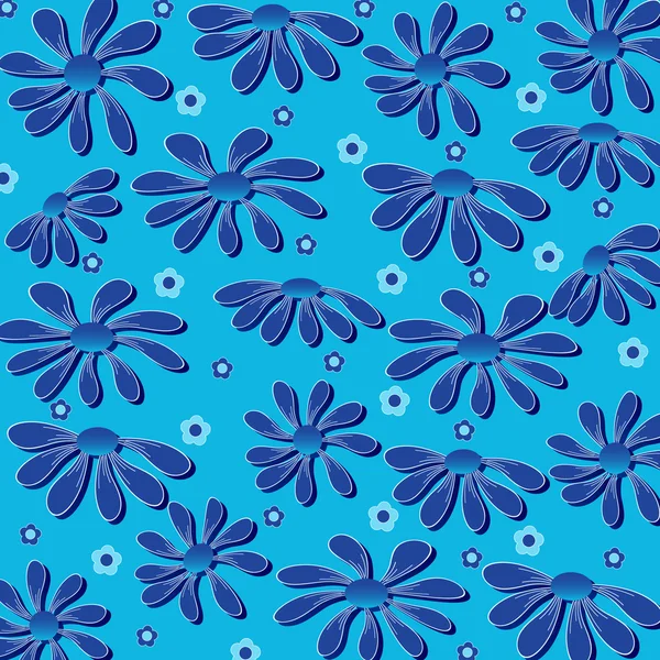 Vector abstracto ilustración floral — Vector de stock