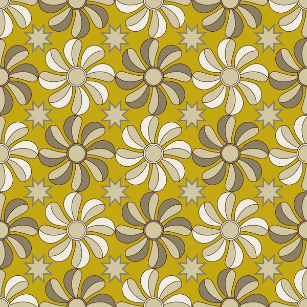 Illustration florale vectorielle abstraite — Image vectorielle