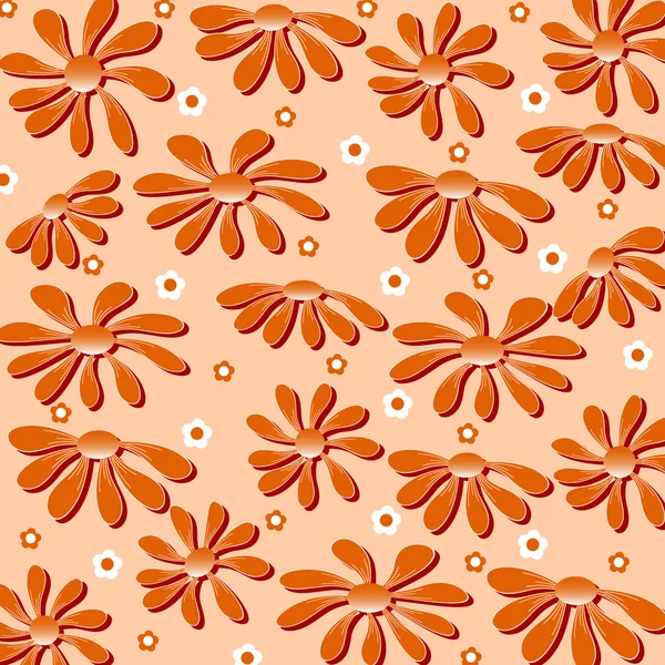 Vector abstracto ilustración floral — Vector de stock