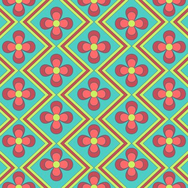 soyut vector floral arka plan illüstrasyon